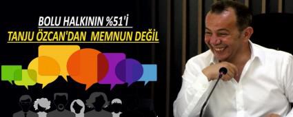 BOLU HALKININ %51\'  TANJU ZCAN\'DAN  MEMNUN DEL