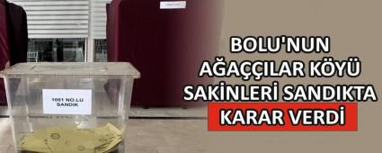 BOLU\'NUN AAILAR KY SAKNLER SANDIKTA KARAR VERD