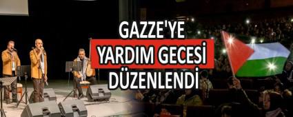 GAZZE\'YE YARDIM GECES DZENLEND