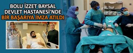 BOLU ZZET BAYSAL DEVLET HASTANES\'NDE BR BAARIYA MZA ATILDI