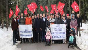 Gerede MYO\'dan ehitlere vefa yry