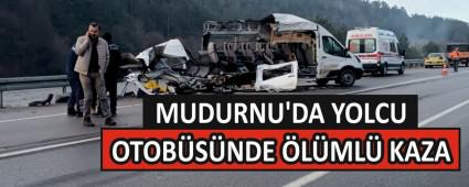 MUDURNU\'DA YOLCU OTOBSNDE LML KAZA