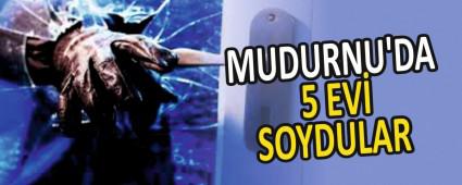 MUDURNU\'DA 5 EV SOYDULAR