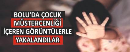 BOLU\'DA OCUK MSTEHCENL EREN GRNTLERLE YAKALANDILAR