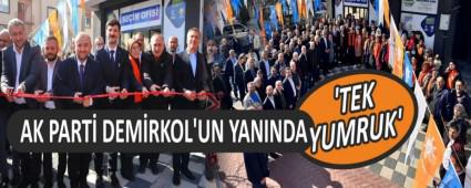 AK PART DEMRKOL\'UN YANINDA TEK YUMRUK\'