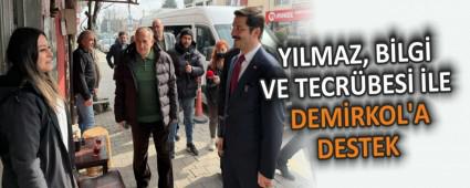 YILMAZ, BLG VE TECRBES LE DEMRKOL\'A DESTEK