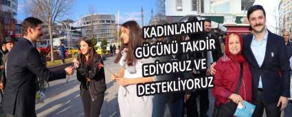 KADINLARIN GCN TAKDR EDYORUZ VE DESTEKLYORUZ