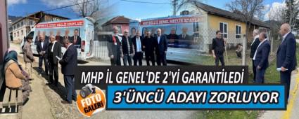 MHP L GENEL\'DE 2\'Y GARANTLED  3\'NC ADAYI ZORLUYOR