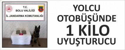 YOLCU OTOBSNDE 1 KLO UYUTURUCU