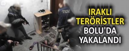 IRAKLI TERRSTLER BOLU\'DA YAKALANDI