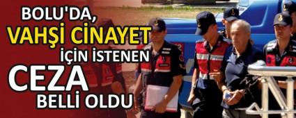 BOLU\'DA, VAH CNAYET N STENEN CEZA BELL OLDU