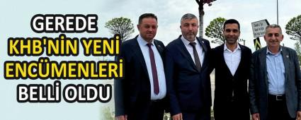 Gerede KHB\'nin Yeni Encmenleri Belli Oldu