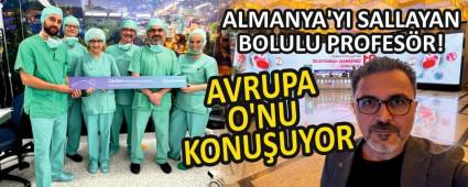 ALMANYA\'YI SALLAYAN BOLULU PROFESR!