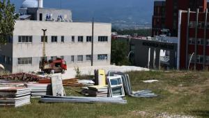 Glky kampsnn alt yap ve peyzaj yenileniyor