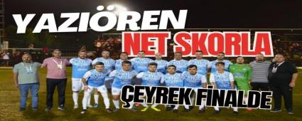 Yazren net skorla eyrek finalde
