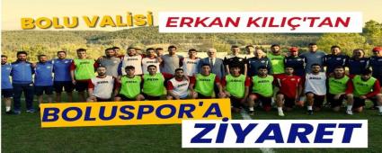BOLU VALS ERKAN KILI\'TAN BOLUSPOR\'A ZYARET