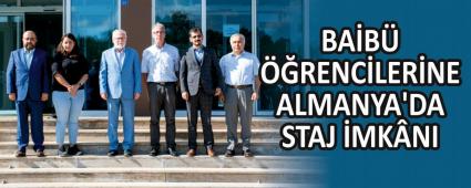 BAB RENCLERNE ALMANYA\'DA STAJ MKNI