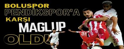 Boluspor Pendikspor\'a kar malup oldu