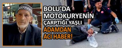 BOLU\'DA MOTOKURYENN ARPTII YALI ADAMDAN ACI HABER!