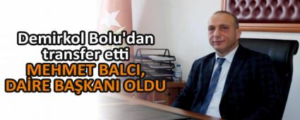 MEHMET BALCI, DARE BAKANI OLDU