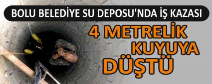 BOLU BELEDYE SU DEPOSU\'NDA  KAZASI
