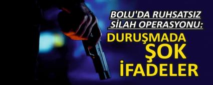 BOLU\'DA RUHSATSIZ SLAH OPERASYONU