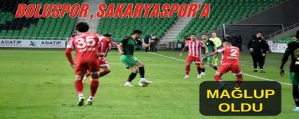 Boluspor, Sakaryaspor\'a malup oldu