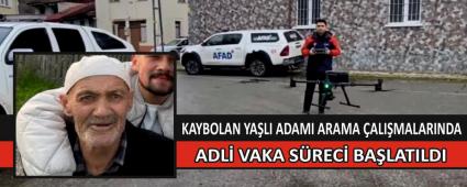 KAYBOLAN YALI ADAMI ARAMA ALIMALARINDA ADL VAKA SREC BALATILDI