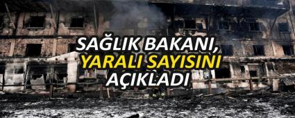 SALIK BAKANI, YARALI SAYISINI AIKLADI