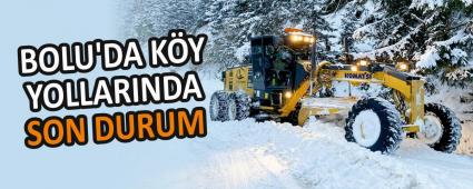BOLU\'DA KY YOLLARINDA SON DURUM