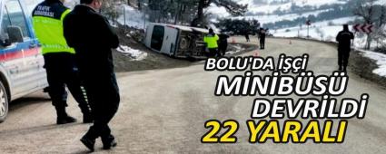 BOLU\'DA  MNBS DEVRLD: 22 YARALI