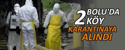 BOLU\'DA 2 KY KARANTNAYA ALINDI