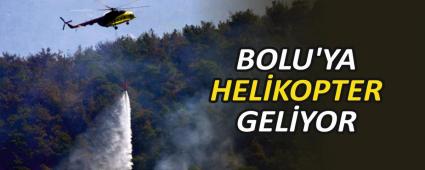BOLU\'YA HELKOPTER GELYOR