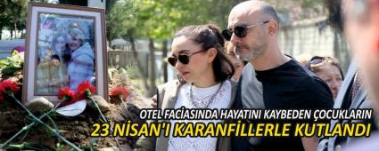 OTEL FACASINDA HAYATINI KAYBEDEN OCUKLARIN 23 NSAN\'I KARANFLLERLE KUTLANDI