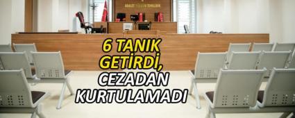 6 TANIK GETRD, CEZADAN KURTULAMADI