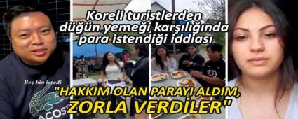 \"Hakkm olan paray aldm, zorla verdiler\"