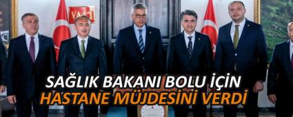 SALIK BAKANI BOLU N HASTANE MJDESN VERD