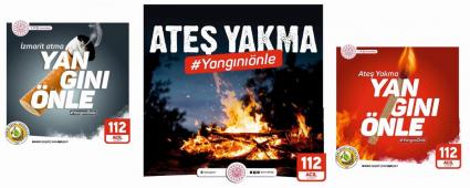 BOLU VALL\'NDEN SICAK HAVA VE YANGIN UYARISI