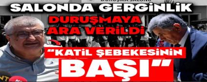 Salonda gerginlik, durumaya ara verildi