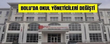 BOLU\'DA OKUL YNETCLER DET