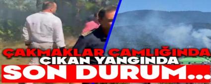 akmaklar amlnda kan yangnda son durum...