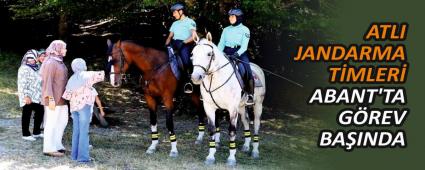 ATLI JANDARMA TMLER ABANT\'TA GREV BAINDA