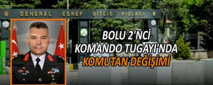 BOLU 2\'NC KOMANDO TUGAYI\'NDA KOMUTAN DEM