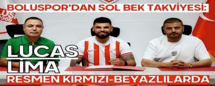 Boluspor'dan Sol Bek Takviyesi: Lucas Lima Resmen Krmz-Beyazllarda
