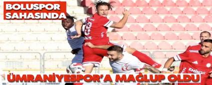 Boluspor Sahasnda mraniyespor'a Malup Oldu