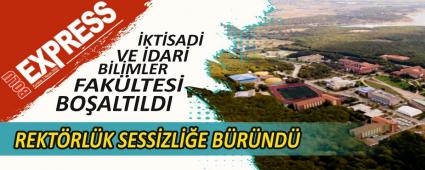 FAKLTE BOALTILDI, REKTRLK SESSZLE BRND