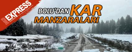 BOLU\'DAN KAR MANZARALARI