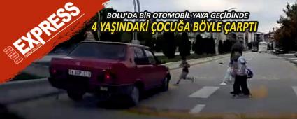 BOLU\'DA BR OTOMOBL YAYA GEDNDE 4 YAINDAK OCUA BYLE ARPTI