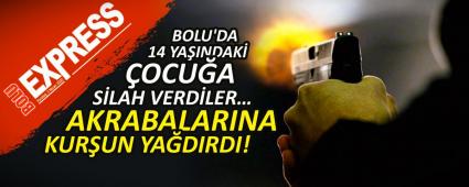 BOLU'DA 14 YAINDAK OCUA SLAH VERDLER