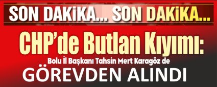CHP'DE BUTLAN KIYIMI
